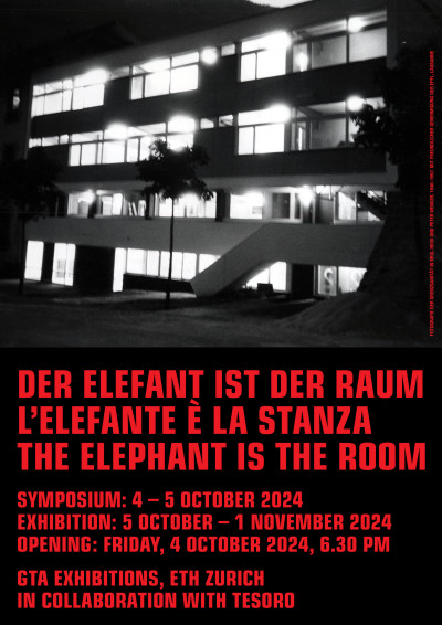 Der Elefant ist der Raum<br>The Elephant is the Room<br>L’elefante è la stanza
