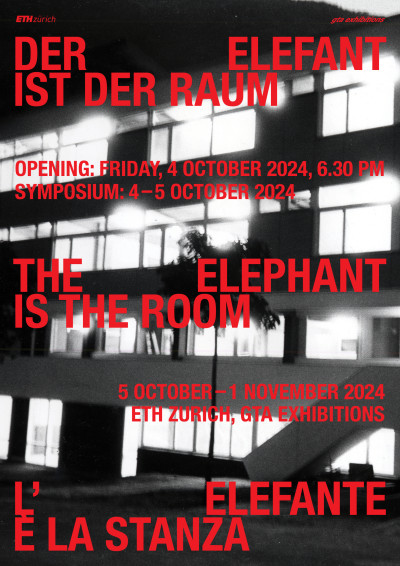 Der Elefant ist der Raum<br>The Elephant is the Room<br>L'Elefante è la Stanza